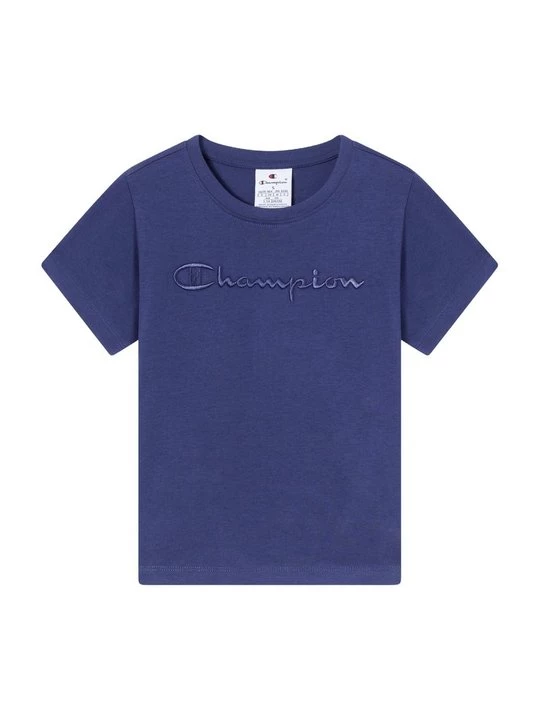 Foto van product T-shirt print Champion donkerblauw