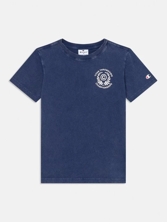 Foto van product T-shirt print Champion donkerblauw