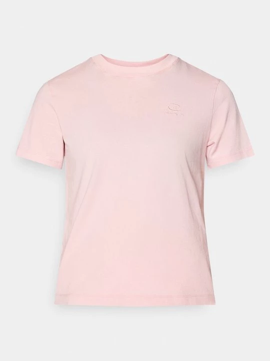Foto van product T-shirt print Champion donkerroze