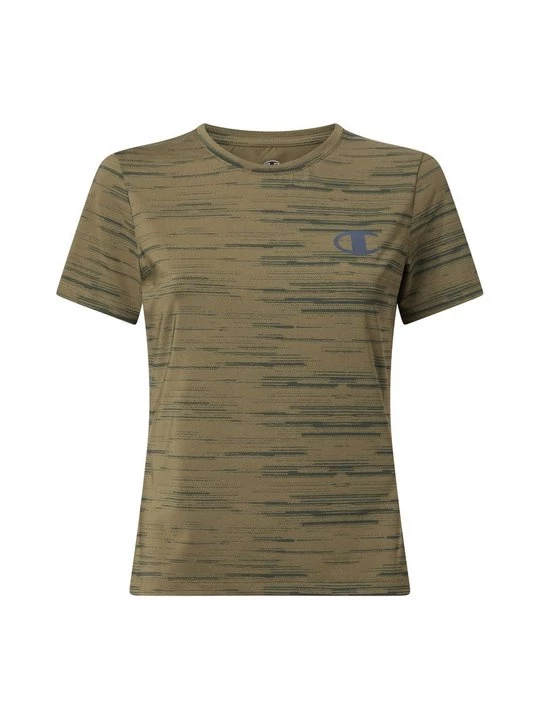 Foto van product T-shirt print Champion kaki