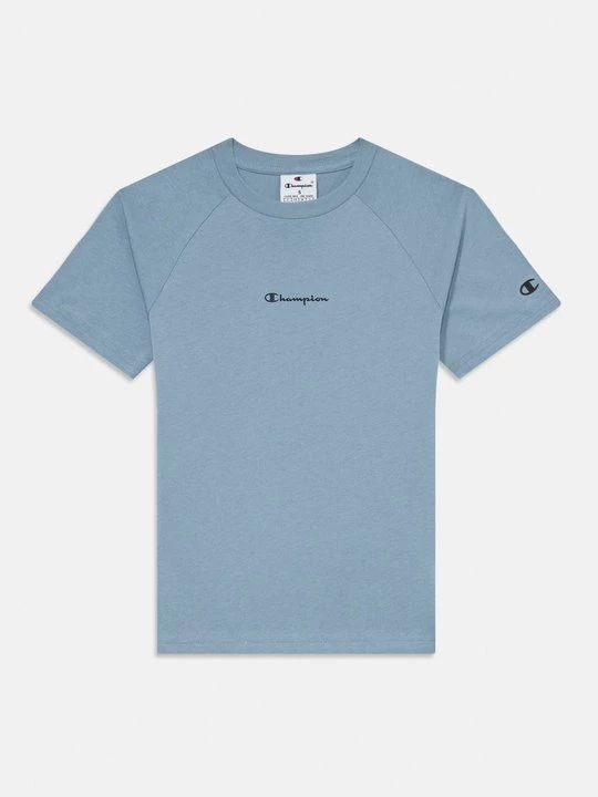 Foto van product T-shirt print Champion lichtblauw