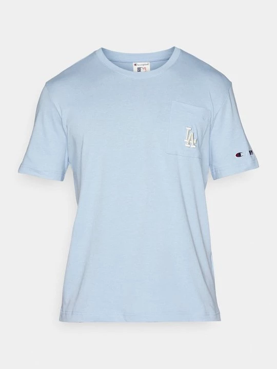 Foto van product T-shirt print Champion lichtblauw