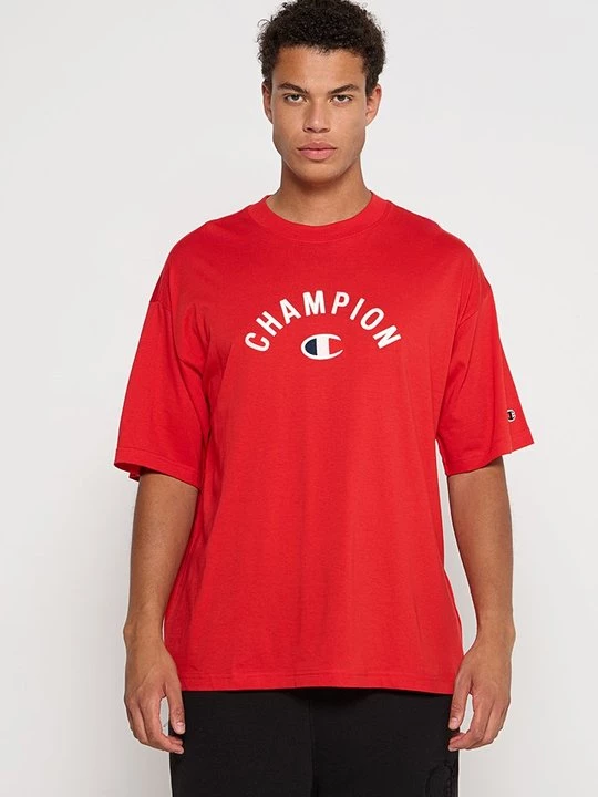 Foto van product T-shirt print Champion rood