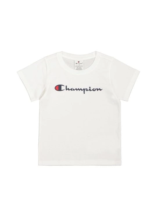 Foto van product T-shirt print Champion wit