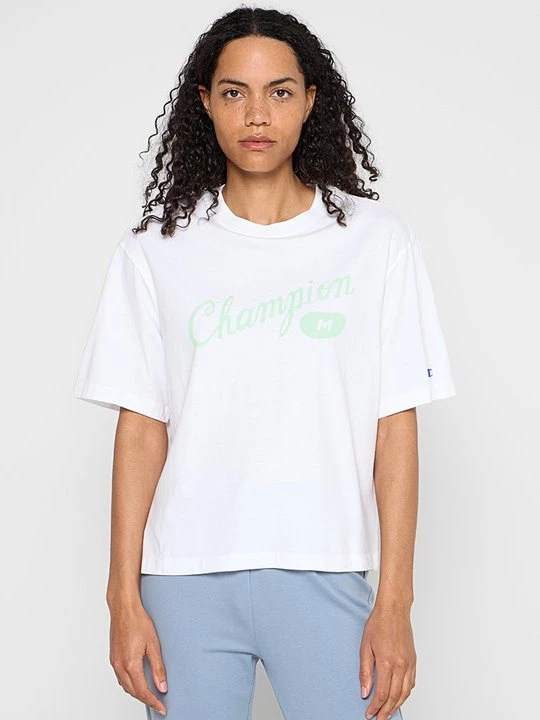 Foto van product T-shirt print Champion wit