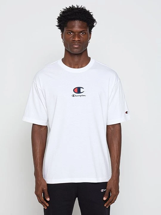 Foto van product T-shirt print Champion wit