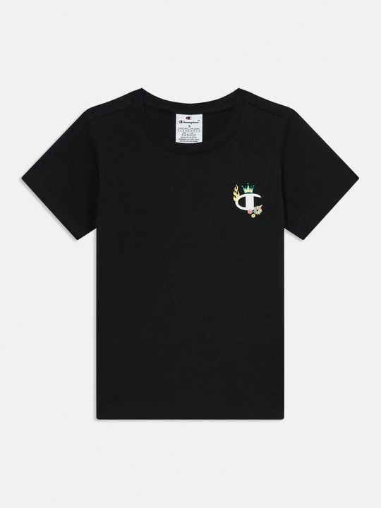 Foto van product T-shirt print Champion zwart