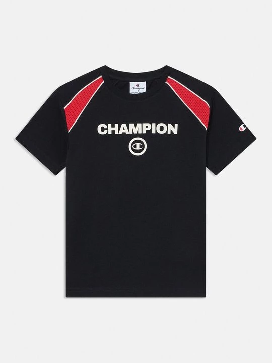 Foto van product T-shirt print Champion zwart