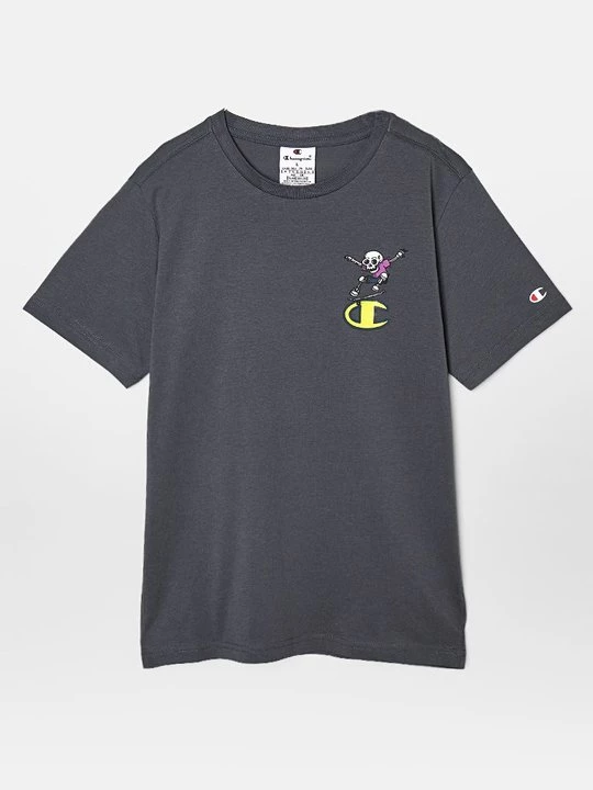 Foto van product T-shirt print Champion zwart