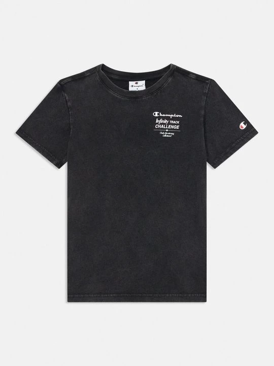 Foto van product T-shirt print Champion zwart