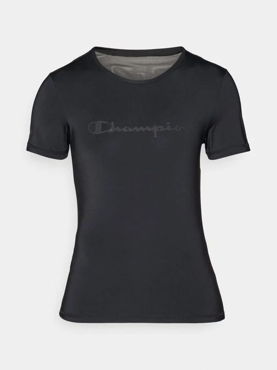 Foto van product T-shirt print Champion zwart