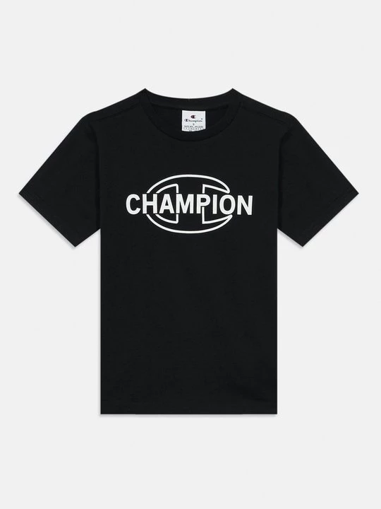 Foto van product T-shirt print Champion zwart