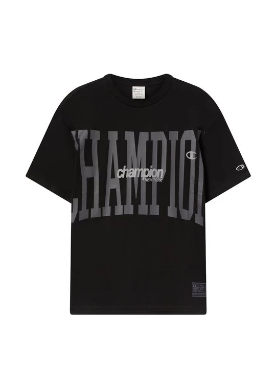 Foto van product T-shirt print Champion zwart