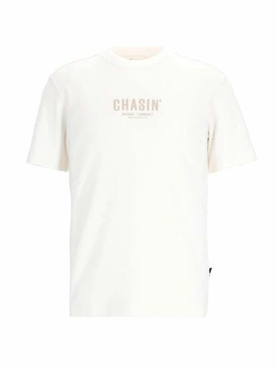 Foto van product T-shirt print CHASIN' crème
