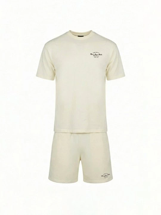Foto van product T-shirt print CLOSURE London beżowy
