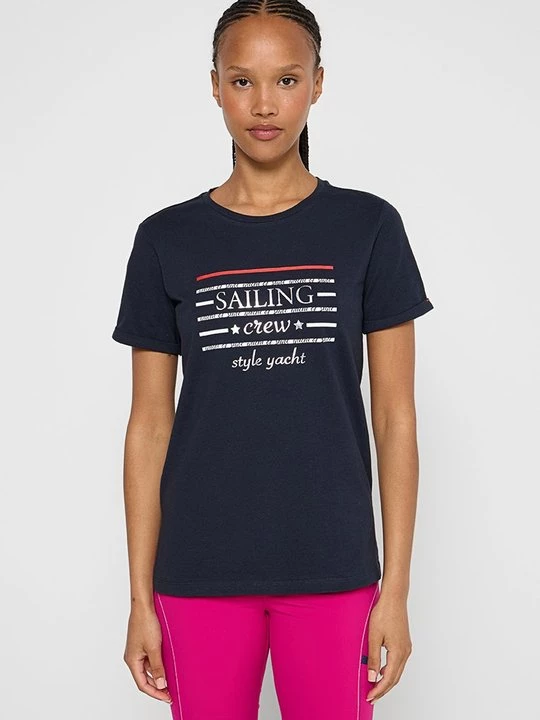 Foto van product T-shirt print CMP donkerblauw