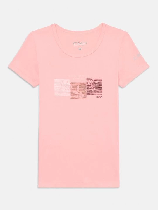 Foto van product T-shirt print CMP roze