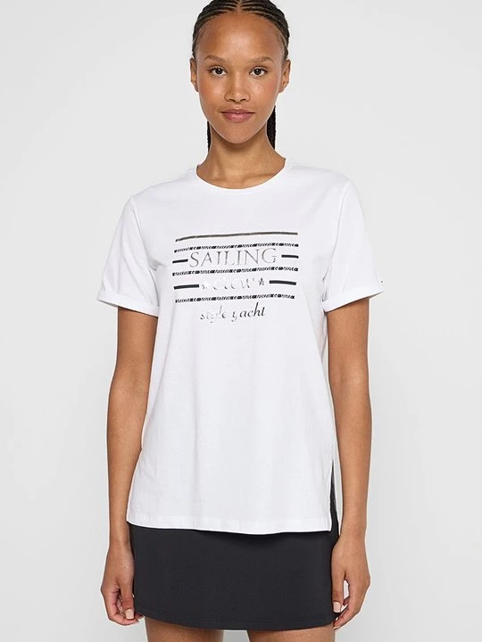 Foto van product T-shirt print CMP wit