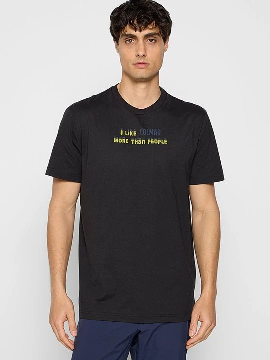 Foto van product T-shirt print Colmar zwart