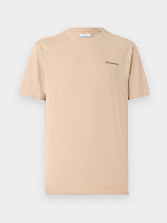 Foto van product T-shirt print Columbia beżowy