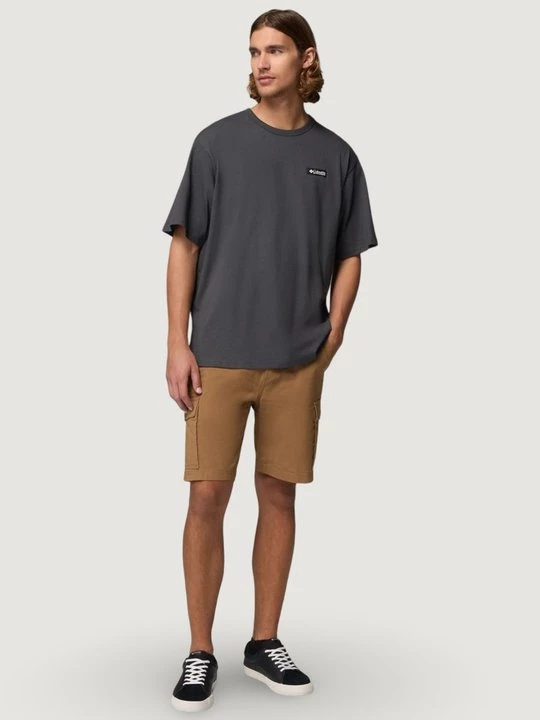 Foto van product T-shirt print Columbia donkergrijs