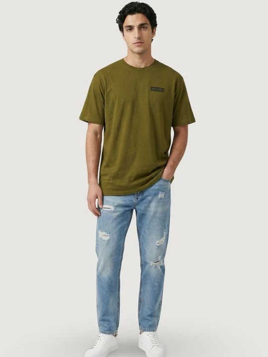 Foto van product T-shirt print Columbia groen