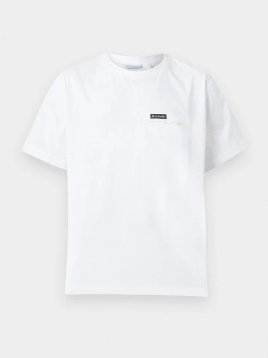 Foto van product T-shirt print Columbia wit