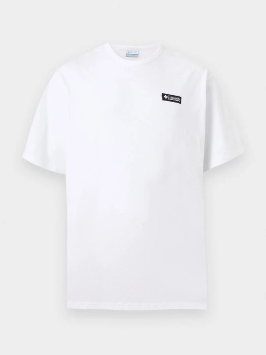 Foto van product T-shirt print Columbia wit