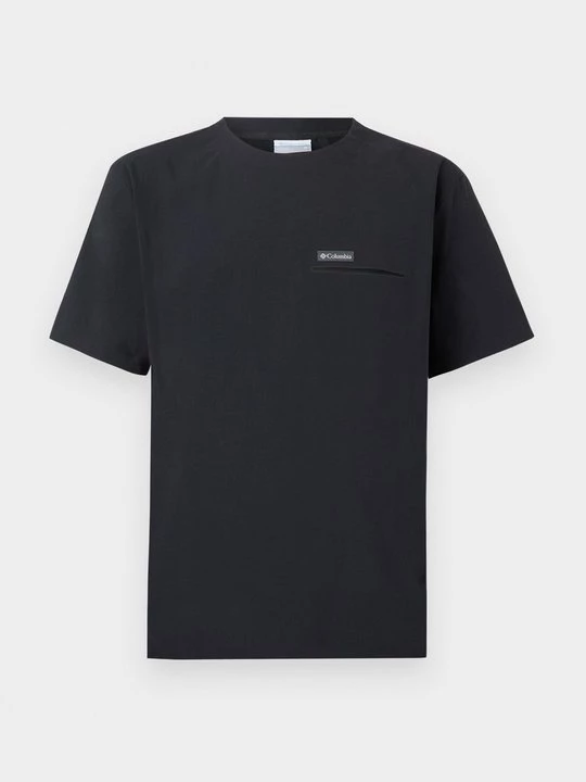 Foto van product T-shirt print Columbia zwart