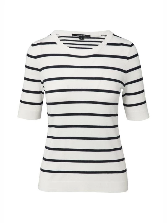 Foto van product T-shirt print comma wit