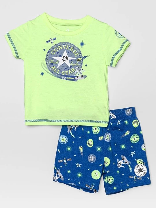 Foto van product T-shirt print Converse blauw