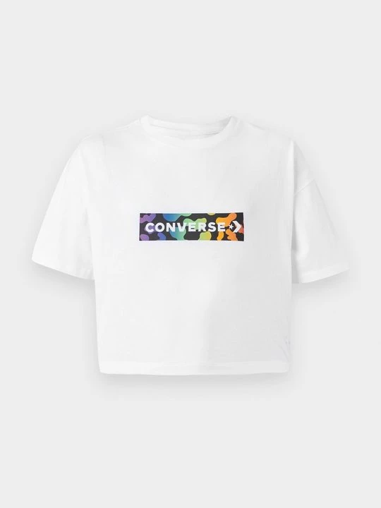 Foto van product T-shirt print Converse wit