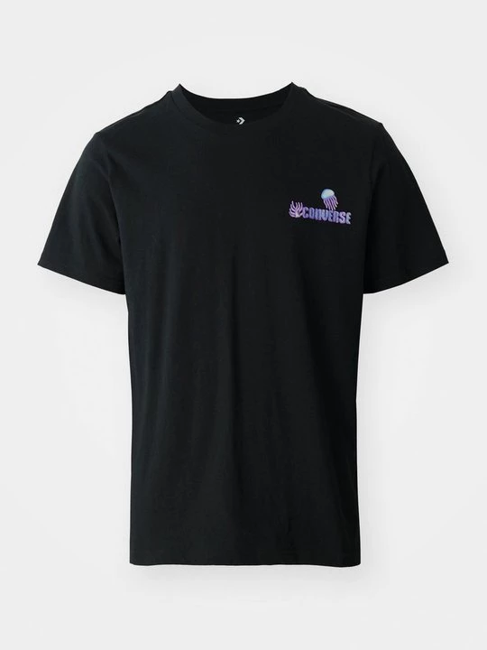 Foto van product T-shirt print Converse zwart