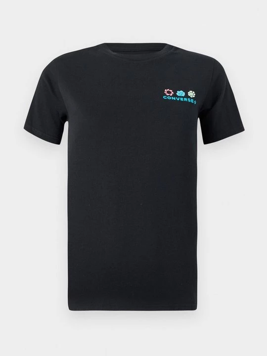 Foto van product T-shirt print Converse zwart