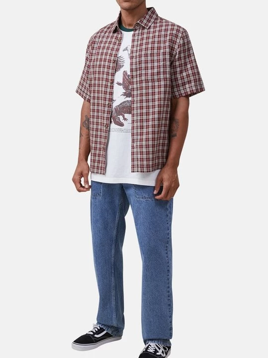Foto van product T-shirt print Cotton On beżowy