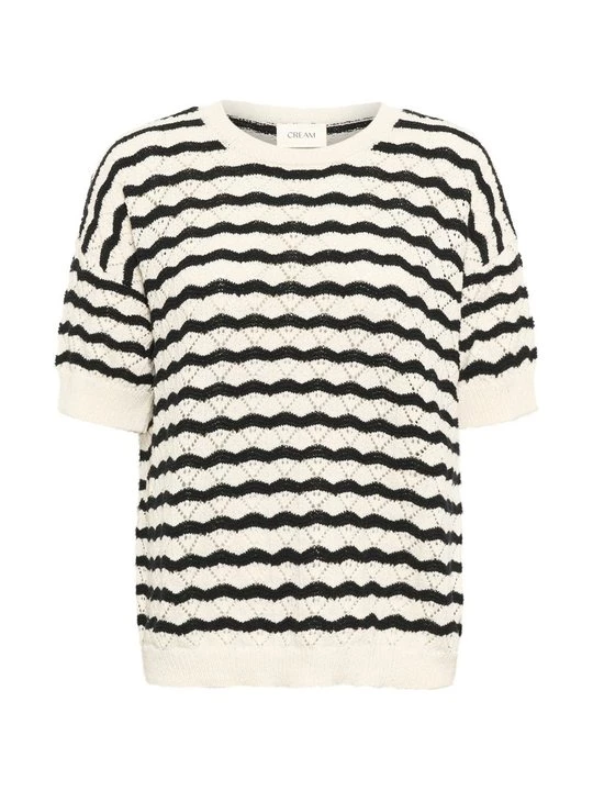 Foto van product T-shirt print Cream beżowy