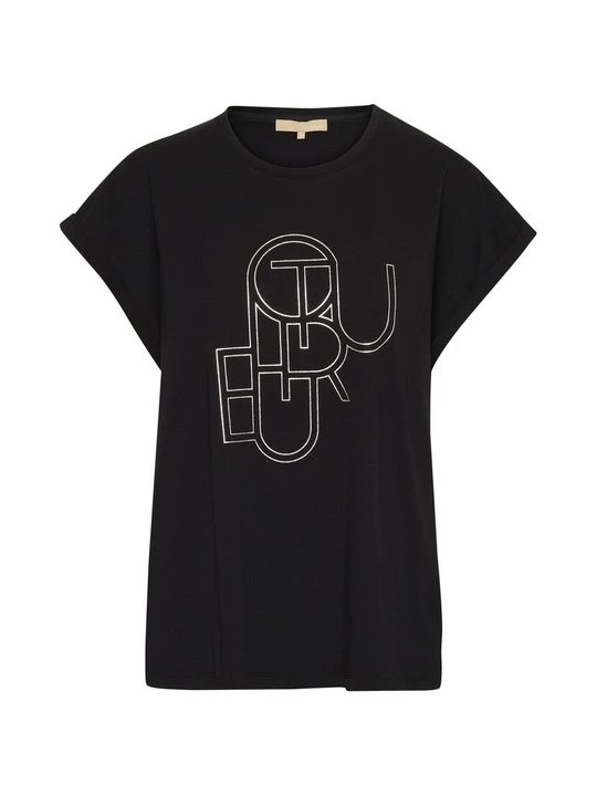 Foto van product T-shirt print Culture zwart