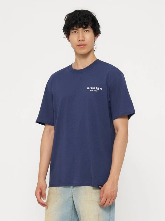 Foto van product T-shirt print Dickies blauw