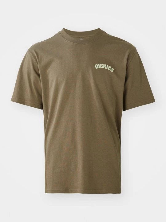 Foto van product T-shirt print Dickies bruin