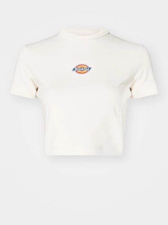 Foto van product T-shirt print Dickies crème