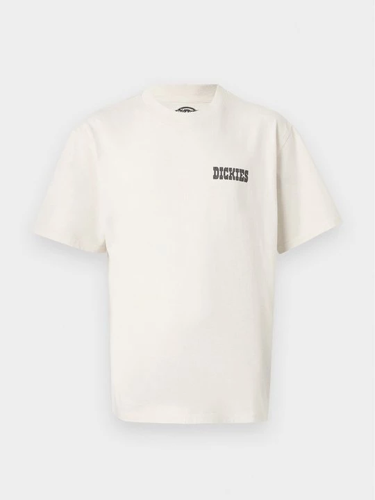 Foto van product T-shirt print Dickies crème