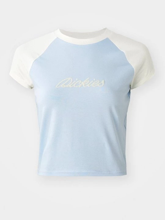 Foto van product T-shirt print Dickies lichtblauw