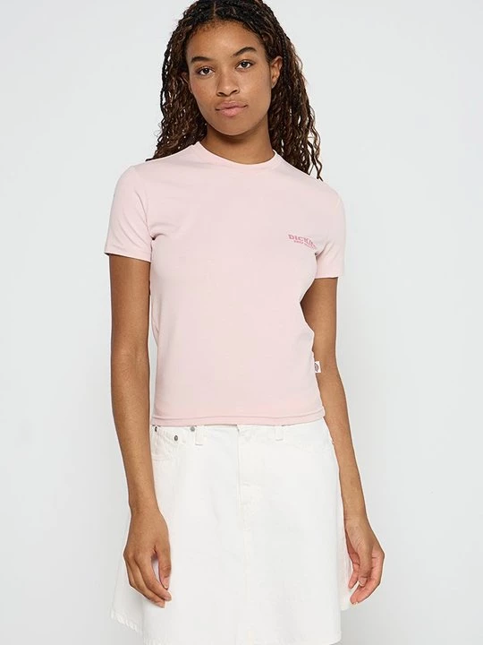 Foto van product T-shirt print Dickies roze
