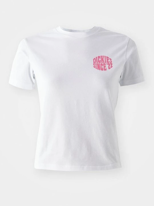 Foto van product T-shirt print Dickies wit
