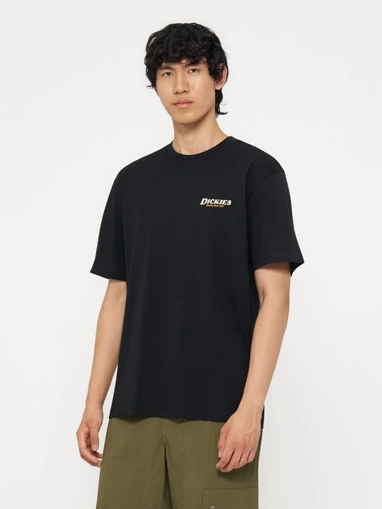 Foto van product T-shirt print Dickies zwart