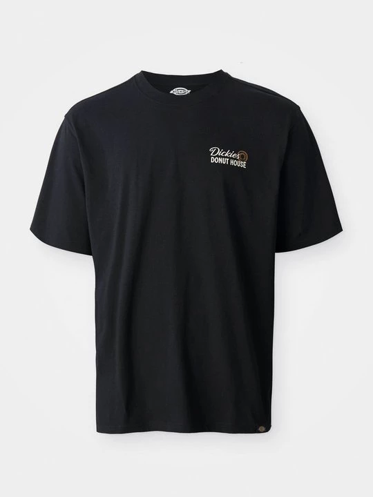 Foto van product T-shirt print Dickies zwart