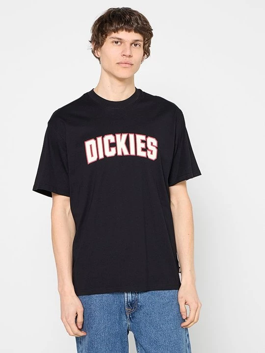 Foto van product T-shirt print Dickies zwart