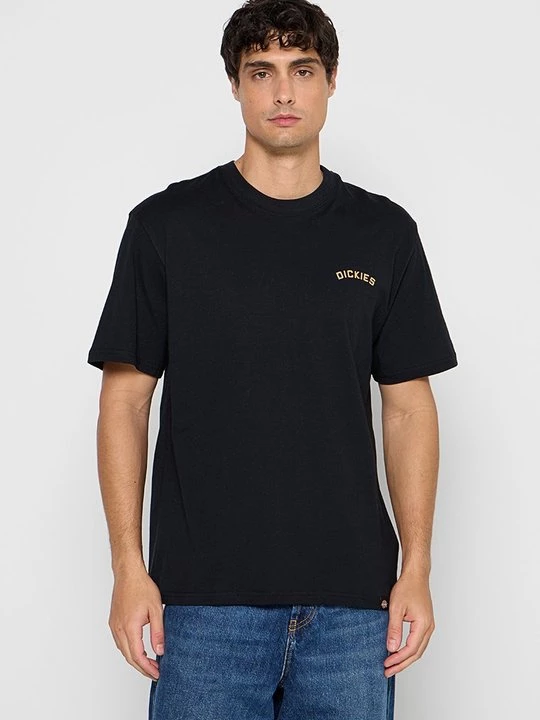 Foto van product T-shirt print Dickies zwart