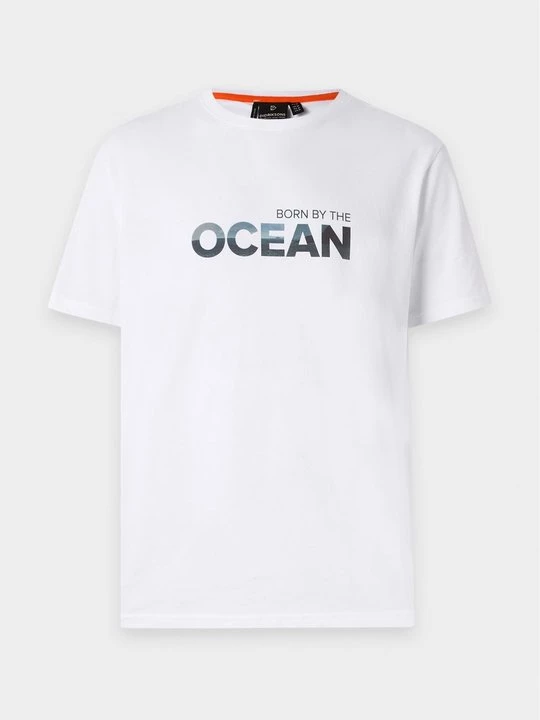 Foto van product T-shirt print Didriksons wit