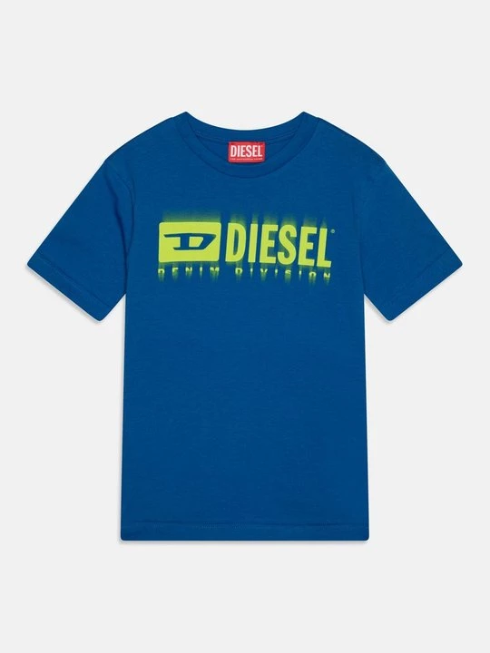 Foto van product T-shirt print Diesel blauw